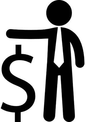 businessman with dollar symbol 318 63555